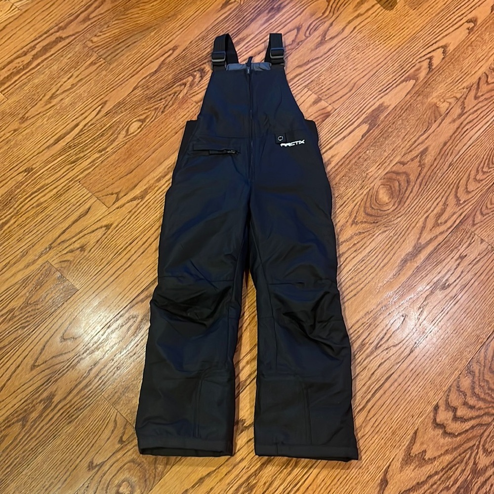 Arctix Boy’s Black Snow Overalls Size XS
